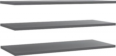 Полки к шкафу гардеробному BELLEVUE DMRD82 серый 