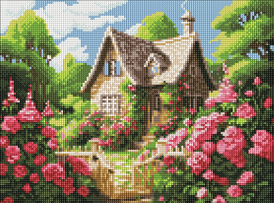 Алмазная мозаика Уютный домик ©art_selena_ua Ideyka