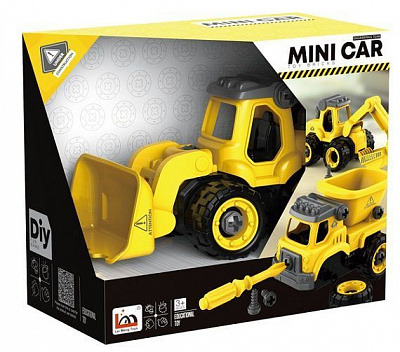 Ігровий набір DIY Spatial Creativity Конструктор Дорожній каток CJ-1614168