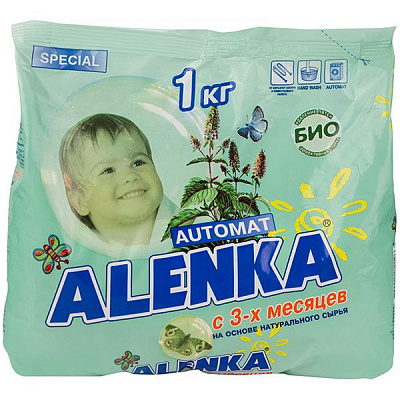 Стиральный порошок Alenka Био 1 кг