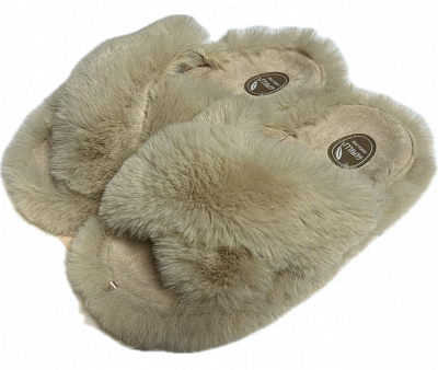 Капці домашні Gemelli Трюфель р.39 бежевий