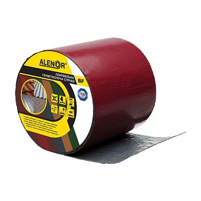Лента герметизирующая Alenor BF бутиловая 150 мм x 10 м бордовая