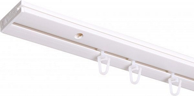 Карниз потолочный Bella Vita ОМ1 одинарный наборной 300 см белый 