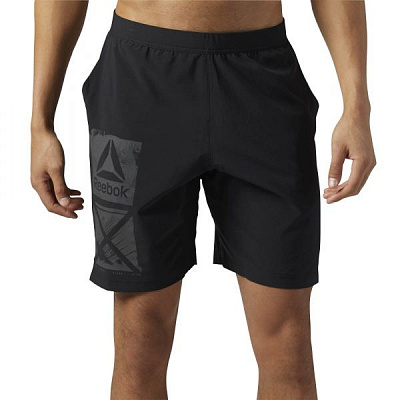 Шорты Reebok Graphic Speed Short BR9645 р. 2XL черный