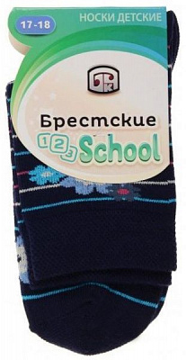 Носки детские Брестские детские 3081 6 р.19-20 темно-синий 