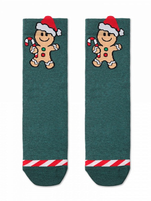 Носки мужские DiWaRi DW NEW YEAR 21С р.27-29 темно-бирюзовый