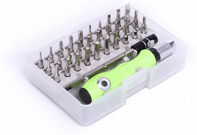 Набір викруток Expert для точних робіт та ремонту електроніки 32 предмета ET-PK-32