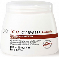 Маска для волосся INEBRYA Keratin Restructuring відновлення з кератином 500 мл