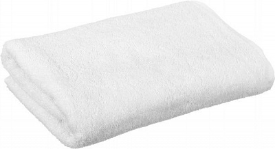 Рушник махровий 70x140 см білий UP! (Underprice) 70x140