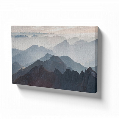 Картина на холсте Рассвет в горах 110x80 см WS Holst 14082220 