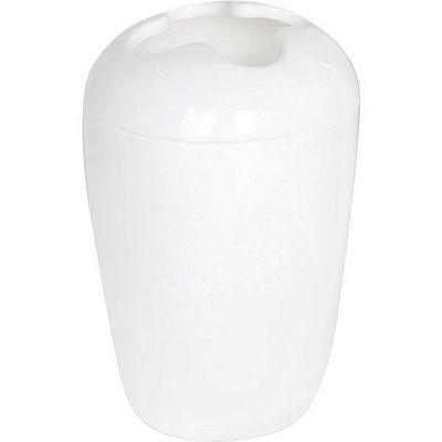 Склянка для щіток Trento Bianca біла