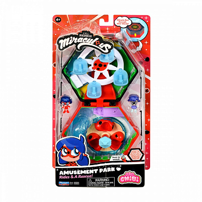 Игрушечный набор Miraculous Леди Баг и Супер-Кот cерии Chibi Парк развлечений 50553