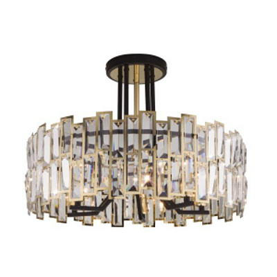 Люстра стельова Strotskis Zolletta 5x60 Вт E14 золотий 313/5 (золото)