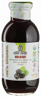 Сок Шелковица органический 0,3 л 