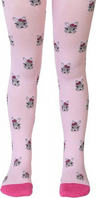 Колготки дитячі Conte-Kids TIP-TOP 500 500 р.104-110 світло-рожевий