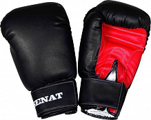 Боксерські рукавиці SENAT 10oz 1499-blk/red чорний із червоним