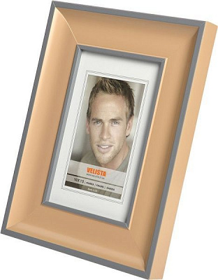 Рамка для фотографії зі склом Velista 40D-011-152v 15x21 см бежевий