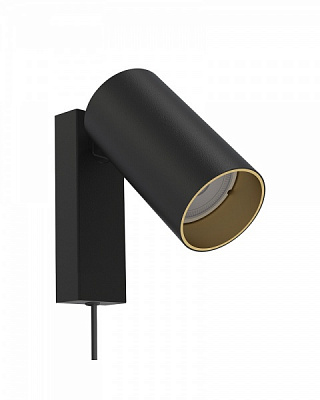 Спот Nowodvorski Mono 1x10 Вт GU10 черный/золото 7765 