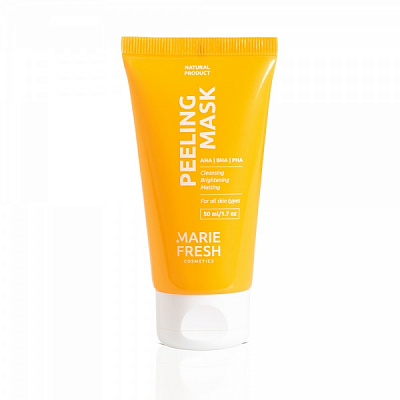 Маска-пилинг Marie Fresh с АНА ВНА и РНА кислотами для всех типов кожы 50 мл 78 г