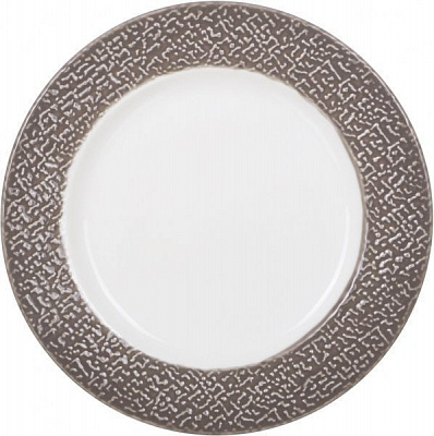 Тарілка підставна Nature 19 см коричнева KRJYP066 Fiora