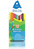Олівці кольорові Colorite 12 шт. 24 кольори 1110-12CB Marco