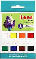 Пластика Jam Clay Flower 8 шт. 20 г 