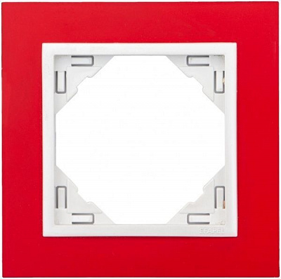Рамка Efapel ANIMATO Logus красный 90910 TVG