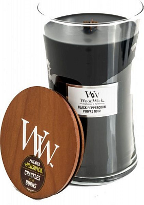 Свеча ароматическая Woodwick Large Black Peppercorn 609 г 