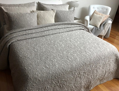 Покривало Pablo 160x220 см La Nuit сірий