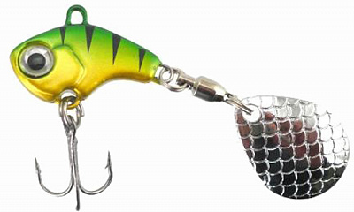 Блесна Fishing ROI Tail Spinner Cyclone 07 7 г разноцветный
