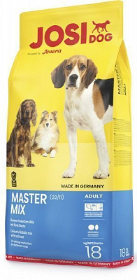 Корм Josera JosiDog Master Mix для собак средних пород 18 кг