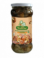 Грибы маринованные WellDar маслята 580 г