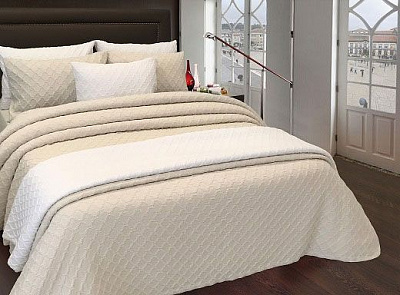 Покрывало Faro 160x220 см La Nuit кремовый 