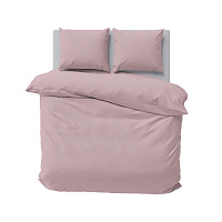 Комплект постельного белья Mono семейный пудровый Luna