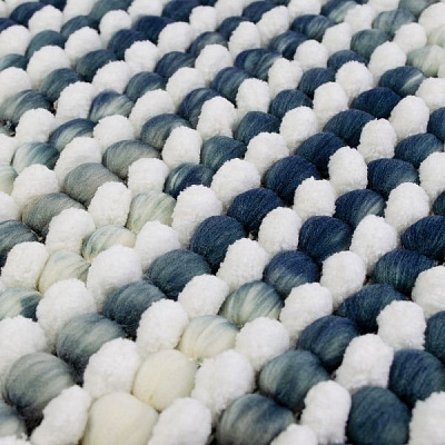 Коврик для ванной Home Line Strokes 60х90 см темно-серый