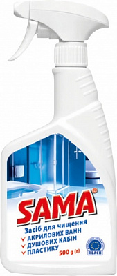 Средство SAMA для чистки акриловых ванн 500г