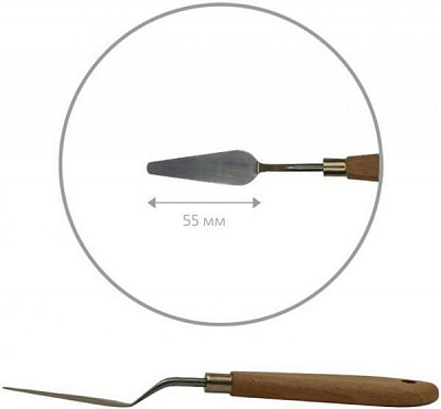 Мастихин 11906 капля 5,5 см код 1026 Rosa Start 