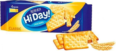 Крекер Roshen Hi Day! Классический БКР 25 шт 180 г 