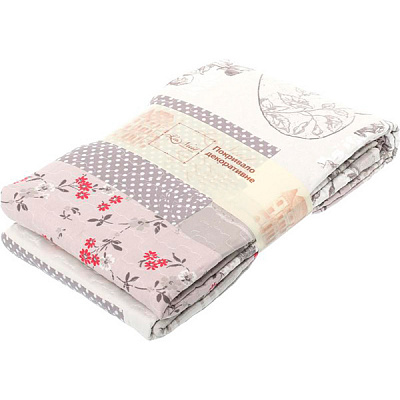 Покрывало La Nuit Basic Печворк микс 140x220 см