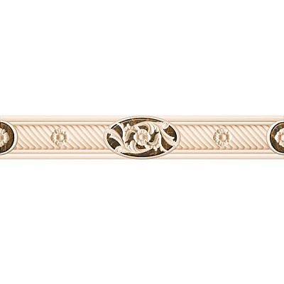 Бордюр Інтеркерама Fenix вертикальний сірий БВ 93071 70х500 мм