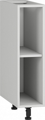 Тумба нижняя Грейд открытая 200x820x522 мм серый 