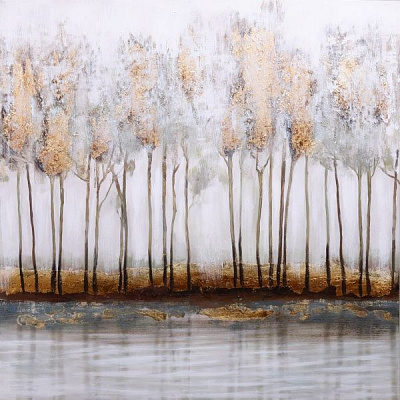 Картина Fall trees 100x100 см GF 