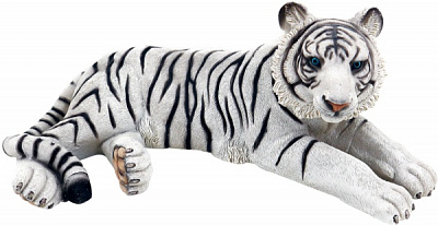 Декоративная новогодняя фигура Zhongyang Economic лежачий тигр 22x10 см 