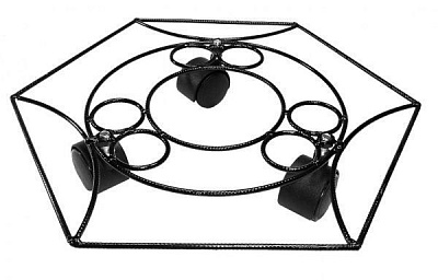 Подставка для цветов Подставка под горшок для цветов на колесиках 