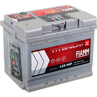 Аккумулятор автомобильный Fiamm L2X 64P 64А 12 B 7905151 «+» слева