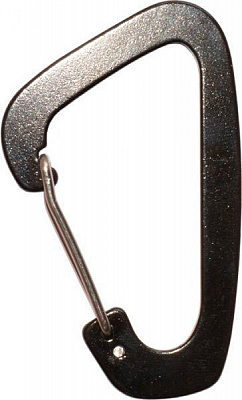 Карабін алюмінієвий з важелем 3x40x64 мм