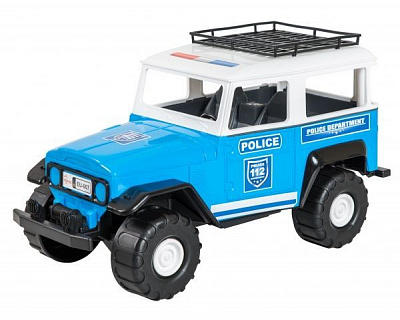 Машинка Тигрес Джип поліцейський 39689