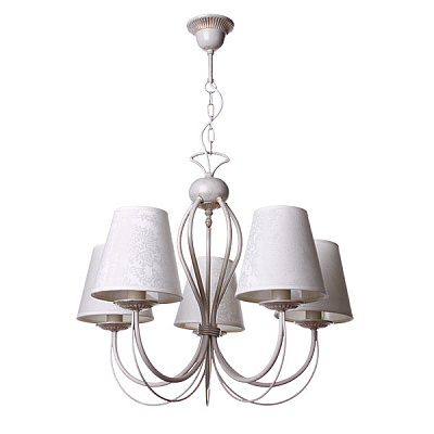 Люстра подвесная ALFA IRMA 5x40 Вт E14 бежевый 20915 