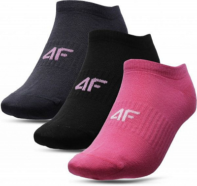Шкарпетки 4F NOSD4-SOD302-53S+20S+22S темно-рожевий р.35-38