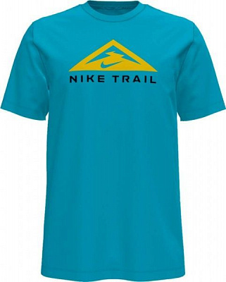 Футболка Nike U NK DF TEE SS TRAIL CZ9802-447 р.L блакитний
